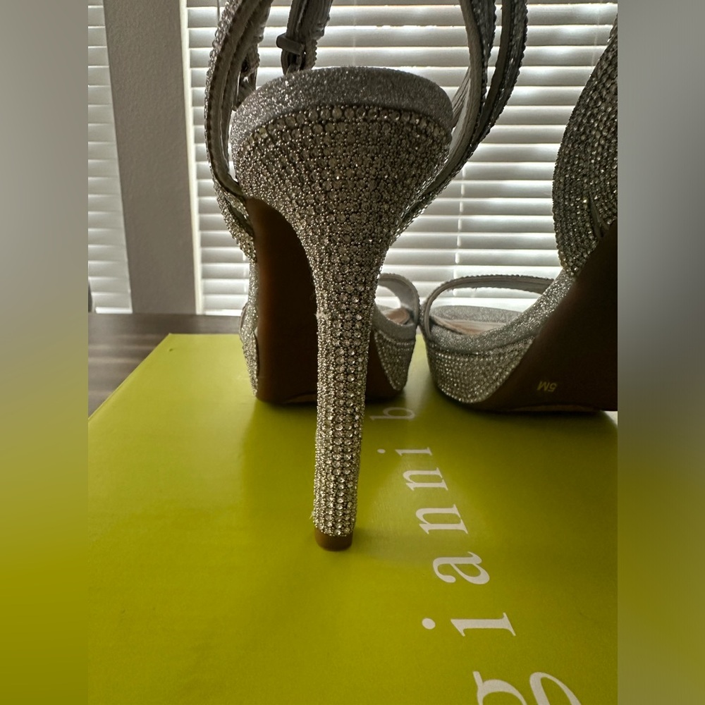 Gianni Bini Rhinestone Heels - Picture 5 of 8